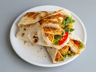 Chicken rap menu