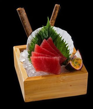 66. Sashimi tuna