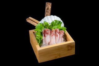 69. Sashimi branzino