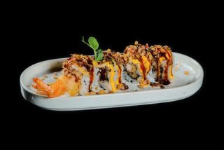 159. Crispy ebi roll