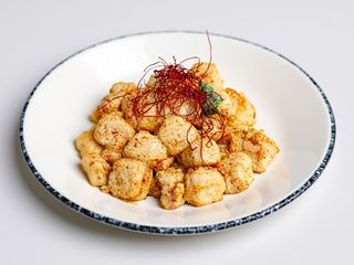 Tofu sabbia dorata 金沙豆腐