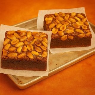 Brownies al cioccolato con arachidi 1 pezzo