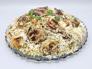 Afghani biryani