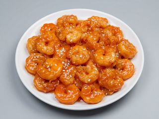 gamberi agrodolce
