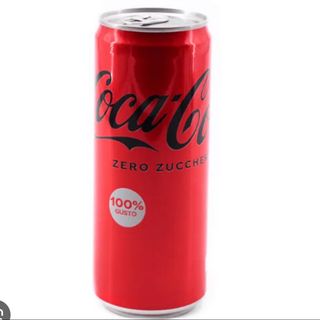 Coca cola lattina zero
