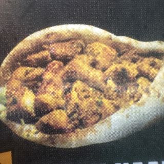 Naan curry roll 