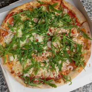 Pizza Gamberetti Rucola 
