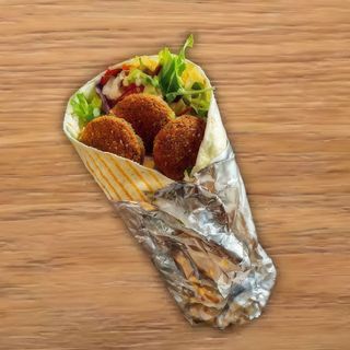 Menu Crispy Pita Falafel 