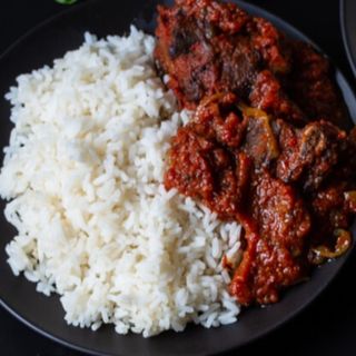 Rice and Stew 
