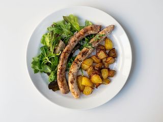 Salsiccia con contorno a scelta 