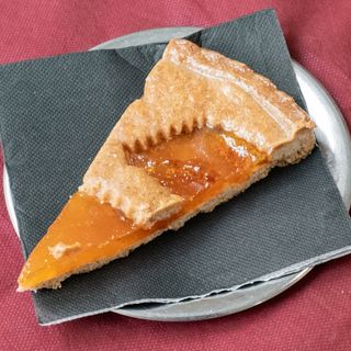 Crostata vegana al malto e arancia