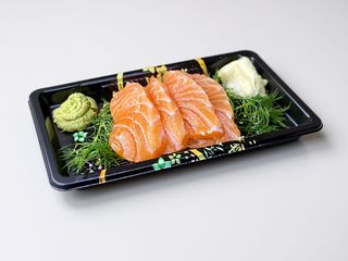 Sashimi di salmone 4 pezzi