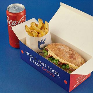 Claudio Piccolo (Hummus Ceci) + Contorno + Bibita