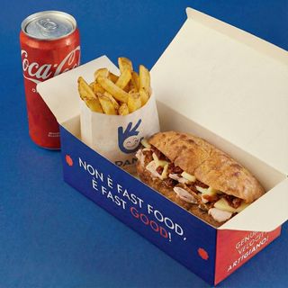 Michele Piccolo (Porchetta) + Contorno + Bibita