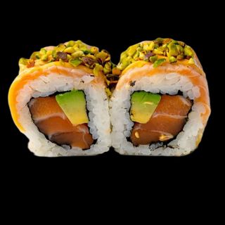 251. Sake spicy pistacchio roll