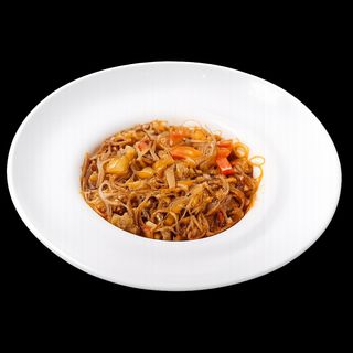 Spaghetti di soia piccanti