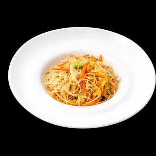 Spaghetti di riso marinara