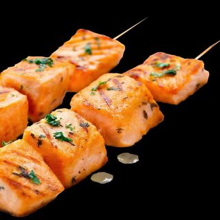 Spiedini di Salmone