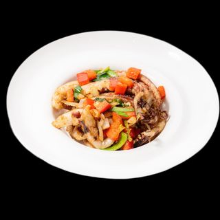 calamari al sale e pepe