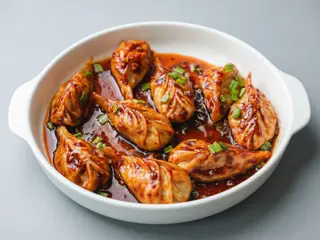 Chicken chilly momo