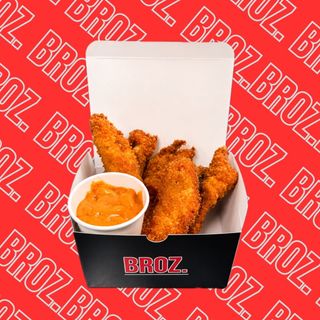 Tenders pollo con salsa broz 3 pezzi