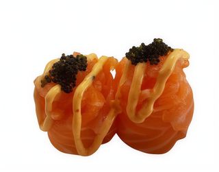 120. Gunkan sake 2 pezzi