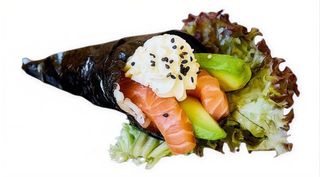 138. Temaki sake phila 1 pezzo