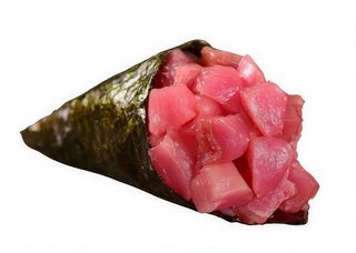 145. Temaki tartare tunna 1 pezzo