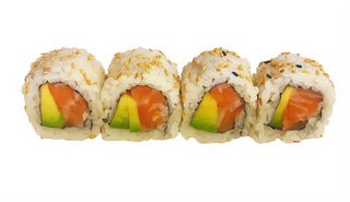 185. Uramaki salmone 4 pezzi