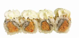 189. Uramaki salmone cotto 4 pezzi