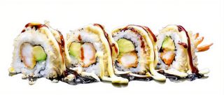 192. Uramaki tempura 4 pezzi
