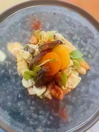 Spicy coronation chicken