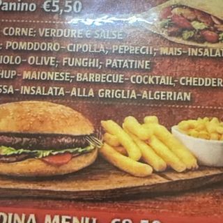 panino menu