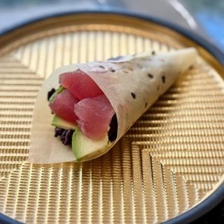 Temaki soy maguro