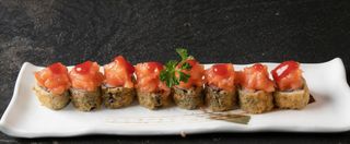 Spicy salmone furai 4 pezzi