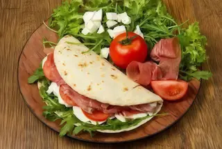 Piadina grande con kebab