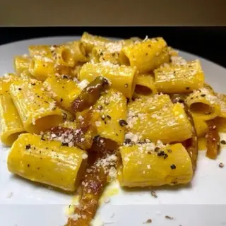 Spaghettone alla carbonara 