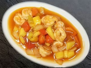 Gamberi al curry n. 40