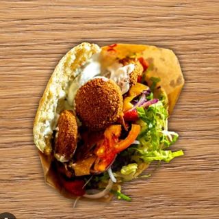 Panino falafel 