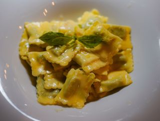 Raviolo Ricotta e Spinaci, Burro e Limone