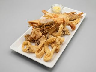 Frittura calamari e gamberoni