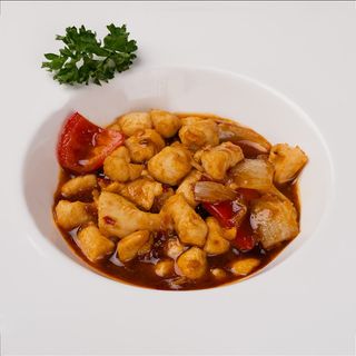 171.POLLO IN SALSA PICCANTE