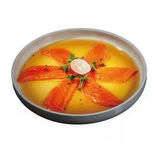 84. Carpaccio salmone