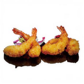 160. Gamberetti impanati fritti