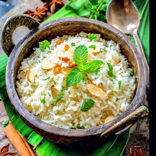 Coconut rice 
