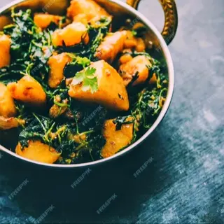 Sag-Alo(Spinaci-Patate)