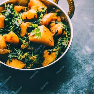 Sag-Alo(Spinaci-Patate)