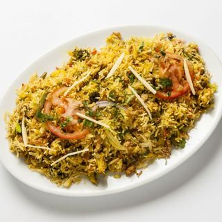 veg biriyani (verdure)