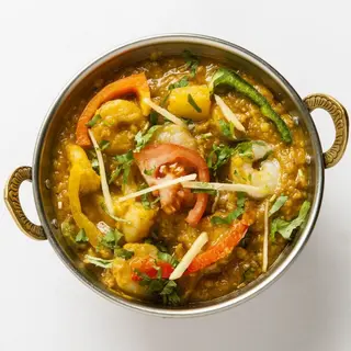 Dansak prawn (Gamberi)