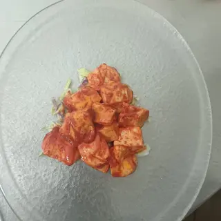 Paneer tikka salad